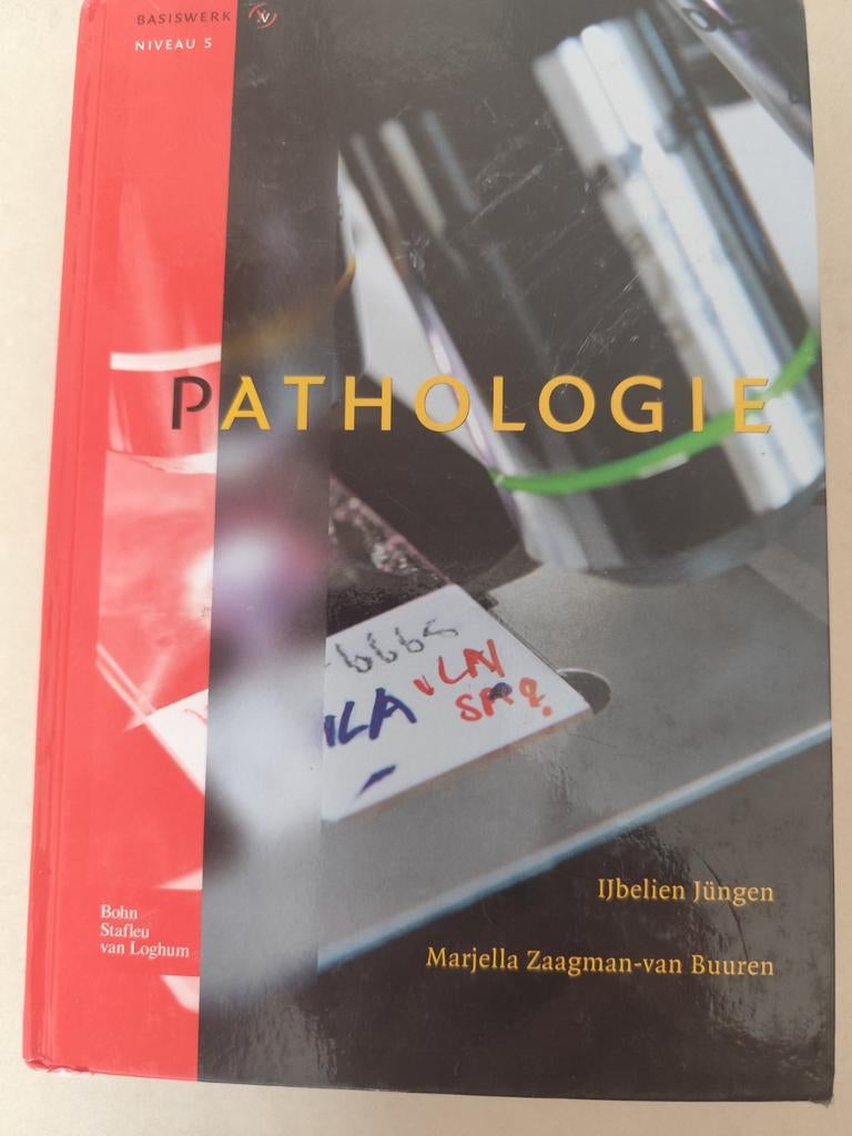 Pathologie - Basiswerk Niveau 5 HBO-V, Boeken, Ijbelien Jüngen, Marjella Zaagman-van Buuren, Zo goed als nieuw, Beta, HBO