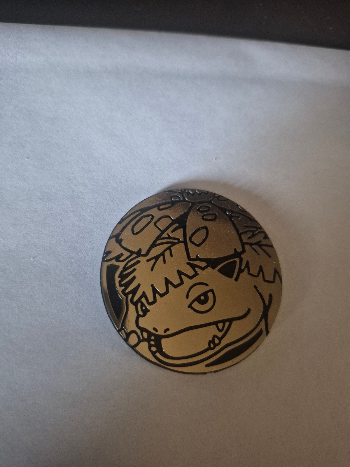Pokémon Venusaur Munt - Zeldzaam Verzamelobject, Ophalen of Verzenden, Zo goed als nieuw, Overige typen