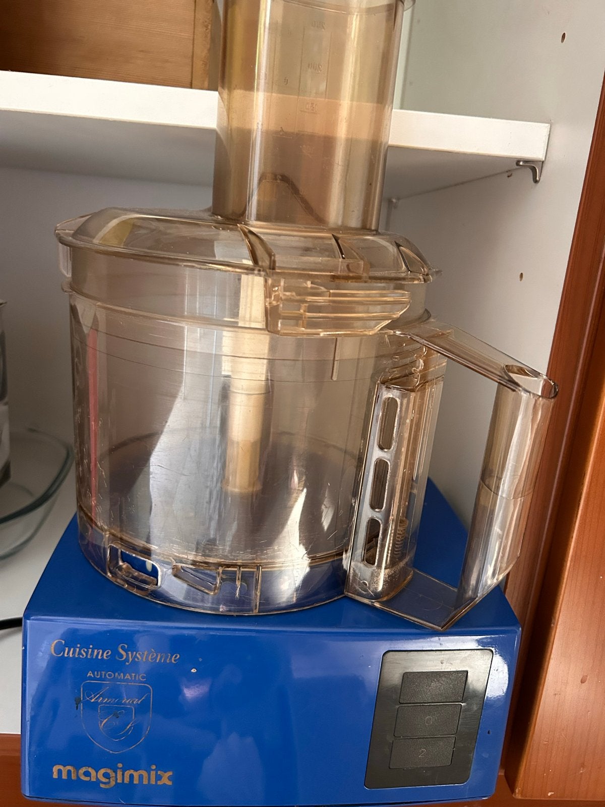 Vintage Magimix Cuisine Système 4000 met accessoires, Witgoed en Apparatuur, Ophalen of Verzenden, Gebruikt