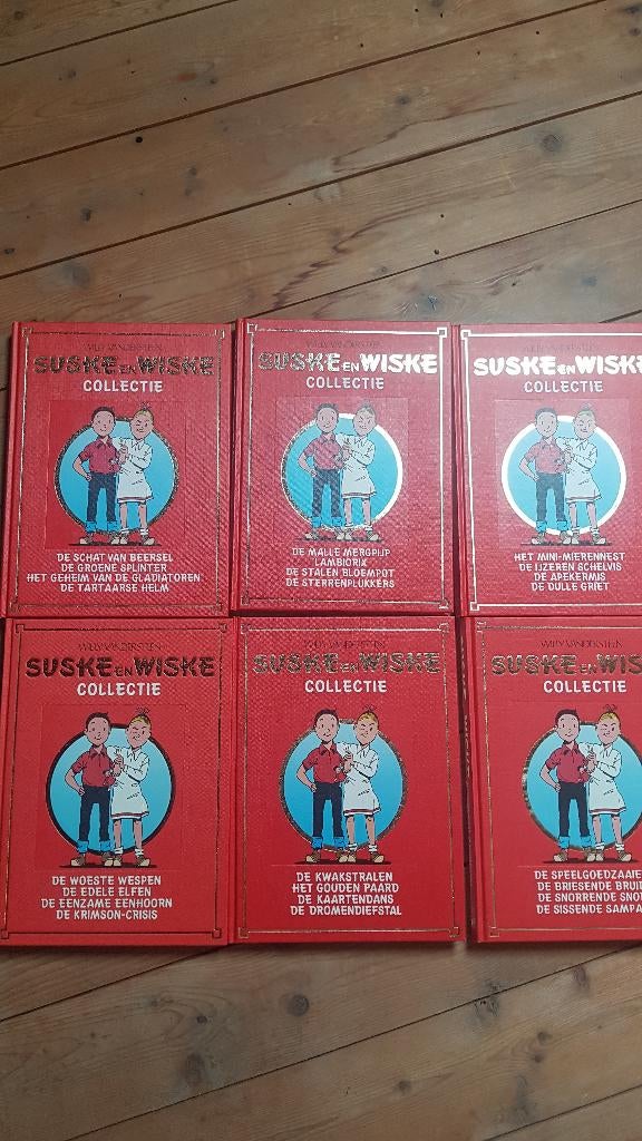 Stripboeken, Meerdere stripboeken, Ophalen, Gelezen, Willy Vandersteen