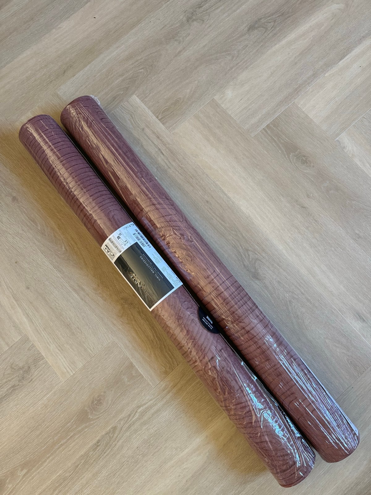 Arte Tali Tamba Burgundy Vinyl Behang - 2 Nieuwe Rollen, Ophalen, Arte, Structuur, Vinylbehang