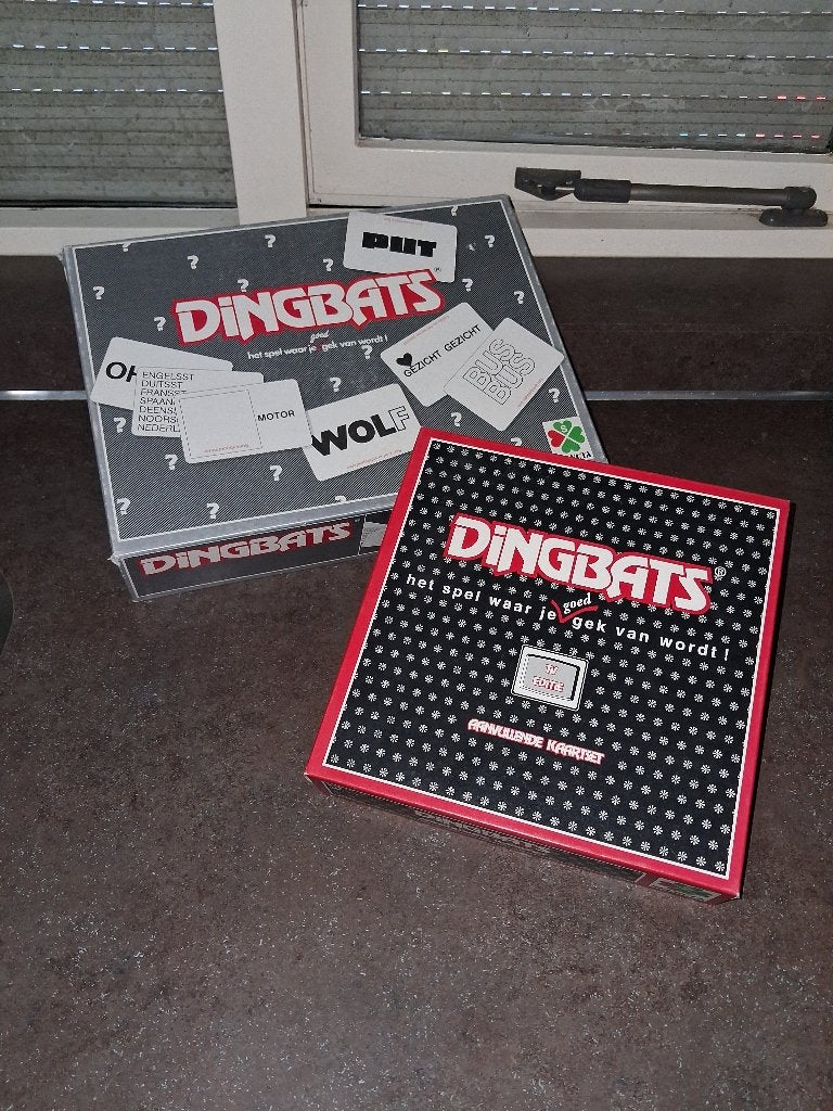 Dingbats + splinternieuwe aanvullende kaartset, Hobby en Vrije tijd, Ophalen of Verzenden