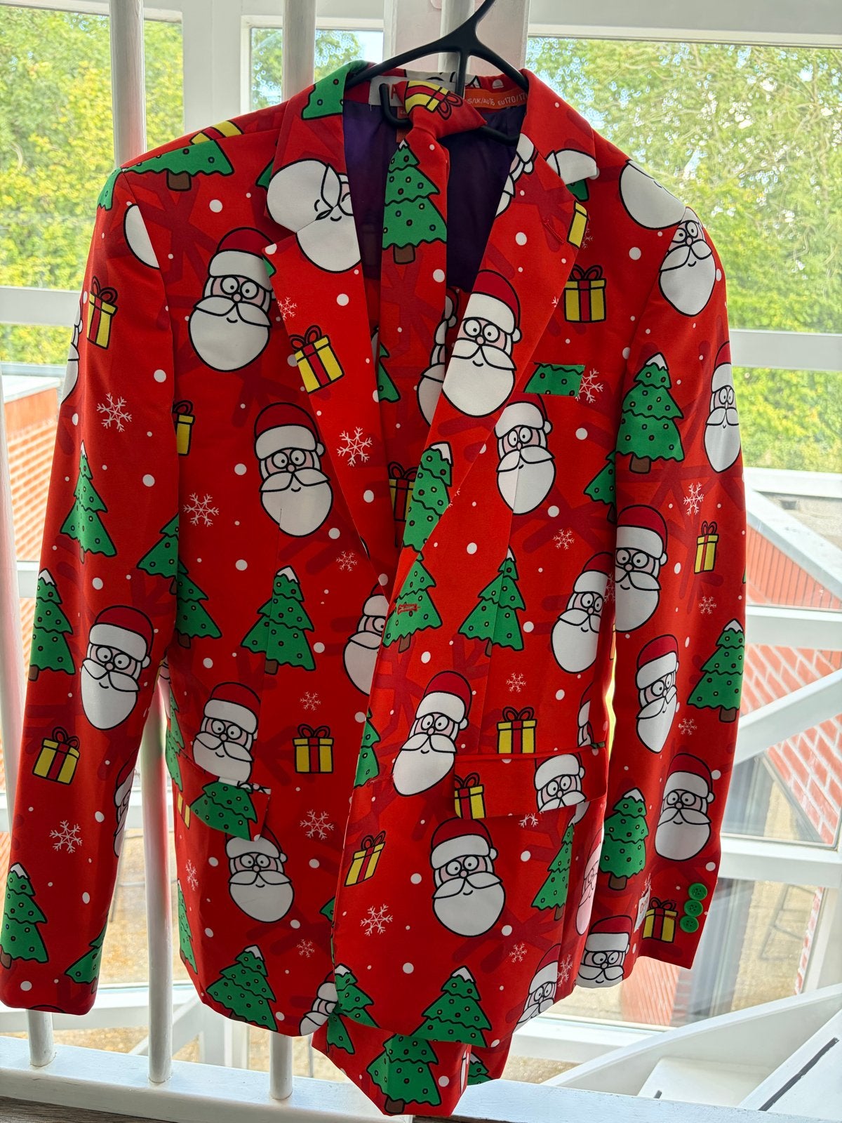 Opposuits Kerstpak - Santa Claus, Maat EU 170/176, Kerstmis of Sinterklaas, Overige maten, Ophalen of Verzenden, Zo goed als nieuw