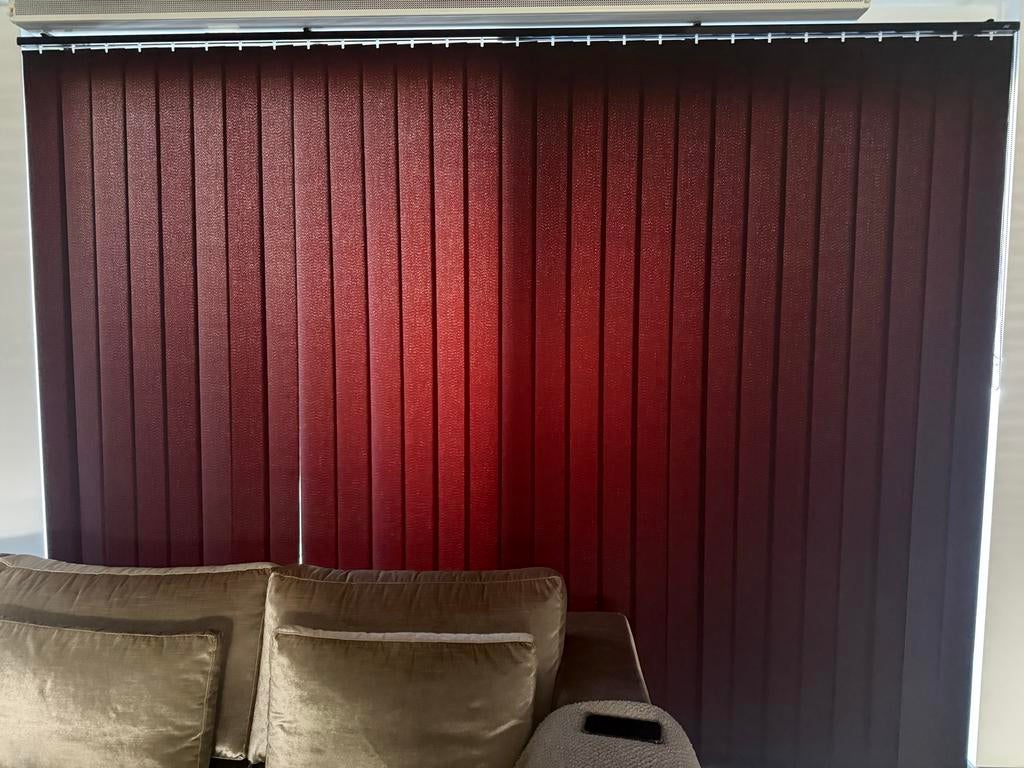 Lamellen Luxaflex lamellen - Zwart, 200 cm of meer, Zwart, Ophalen of Verzenden, Zo goed als nieuw