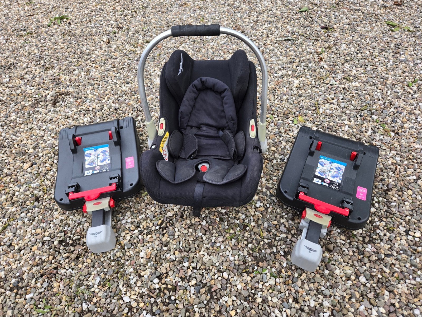 Slee Mobile maxi cosi autostoel met twee Isofix bases, Ophalen, Gebruikt, Zijbescherming, Isofix