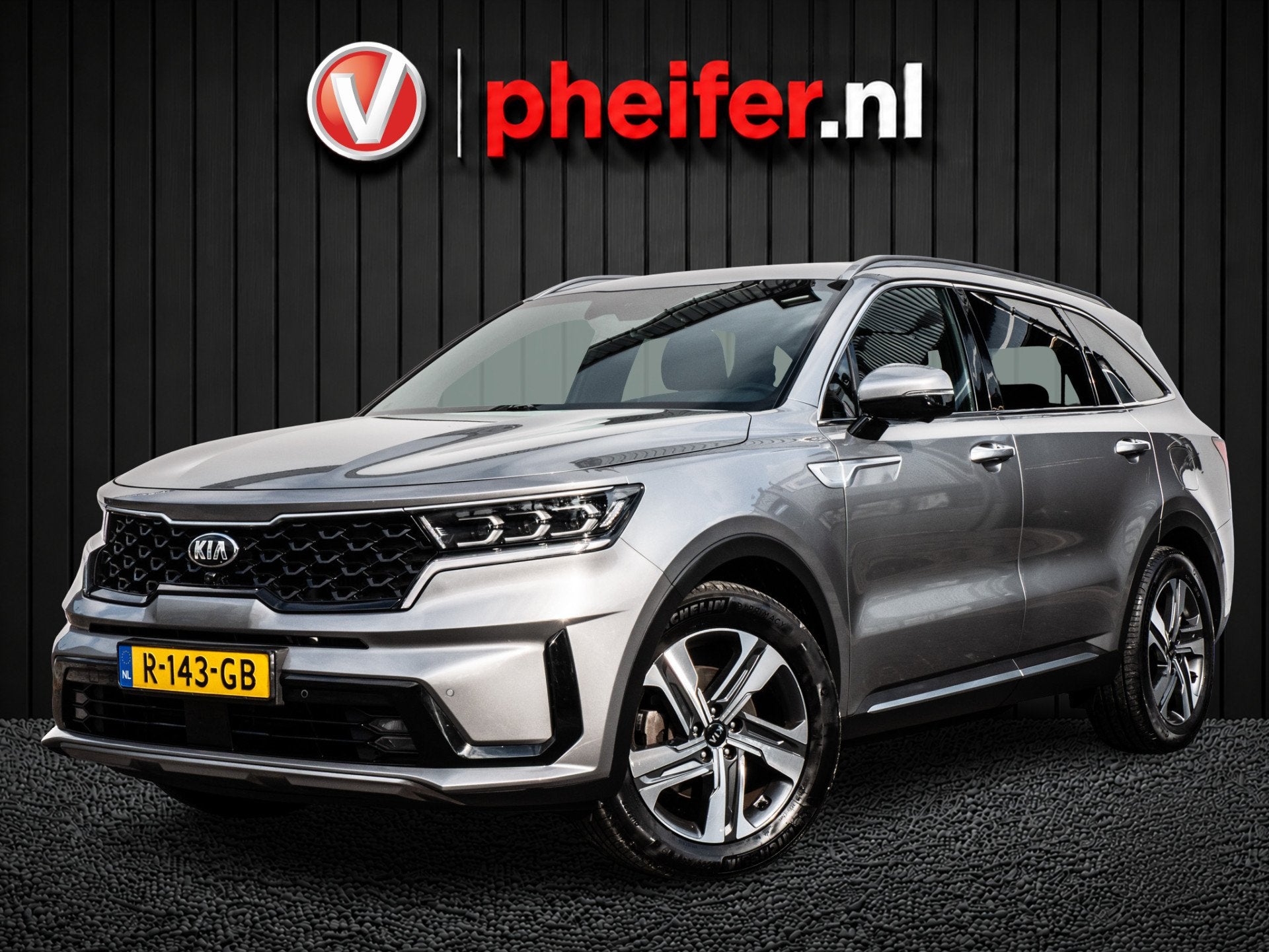 Kia Sorento 1.6 T-GDI Plug-in Hybrid 266pk 4WD DynamicPlusLi, Auto's, Gebruikt, 4 cilinders, Met garantie (alle), 120 €/maand