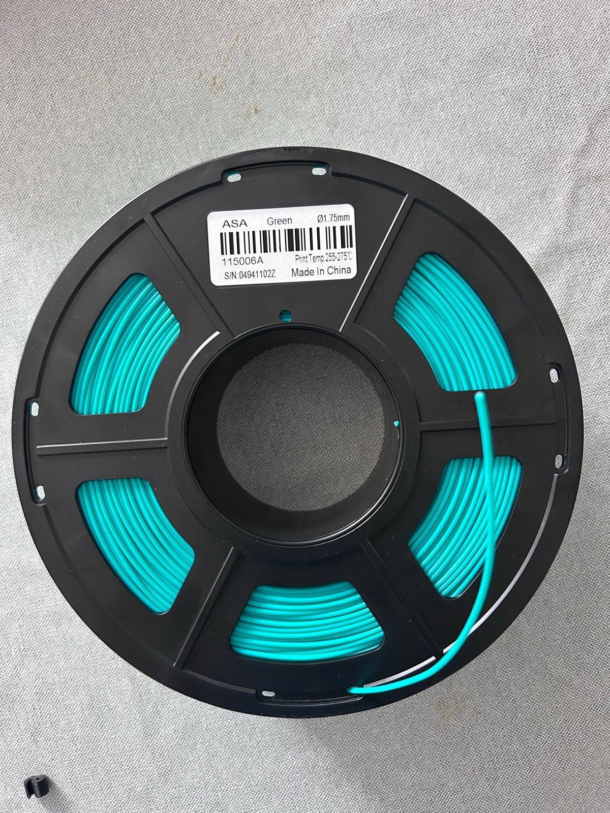 1.75mm Filament voor 3D-printer (ASA Groen en Rood), Ophalen of Verzenden, Zo goed als nieuw, Filamentrollen