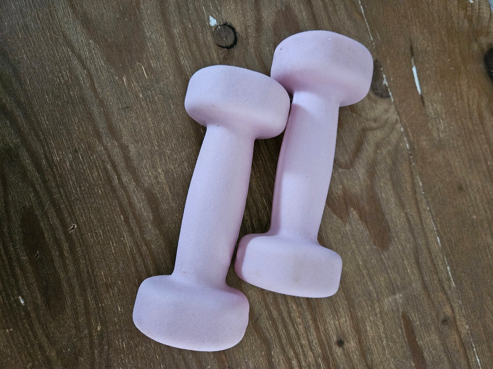 Roze Kaytan Dumbbells 1KG - Perfect voor thuistraining, Ophalen of Verzenden, Gebruikt, Benen, Dumbbell