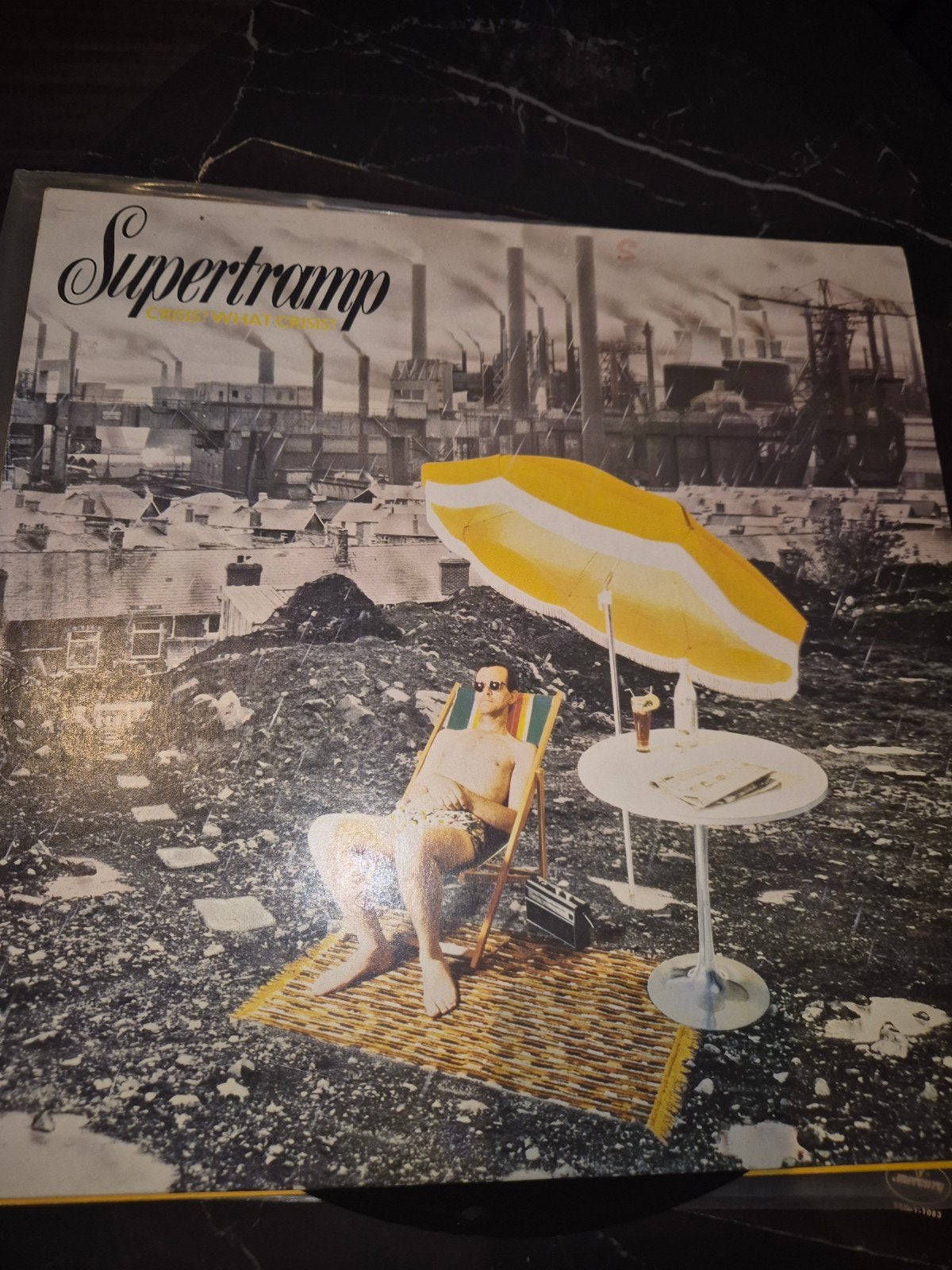 Supertramp - Crisis?, Cd's en Dvd's, Vinyl | Rock, Ophalen of Verzenden, Gebruikt, 12 inch, Poprock