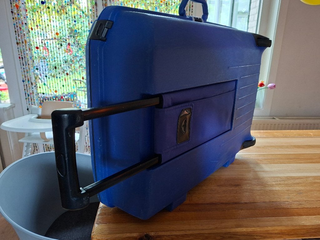 Koffer Samsonite American Tourister, Gebruikt, Hard kunststof, Ophalen of Verzenden, 70 cm of meer