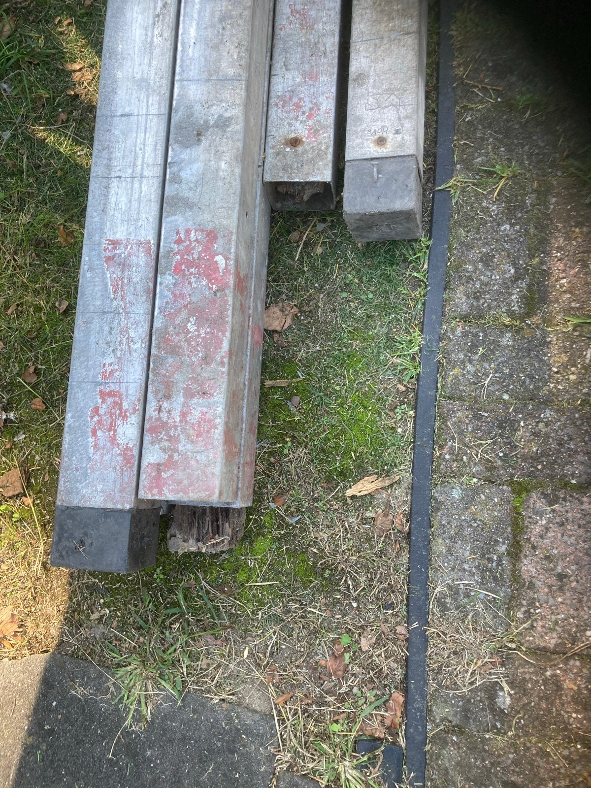 Aluminium profielen - Diverse lengtes, Doe-het-zelf en Verbouw, Ophalen, Gebruikt, Aluminium