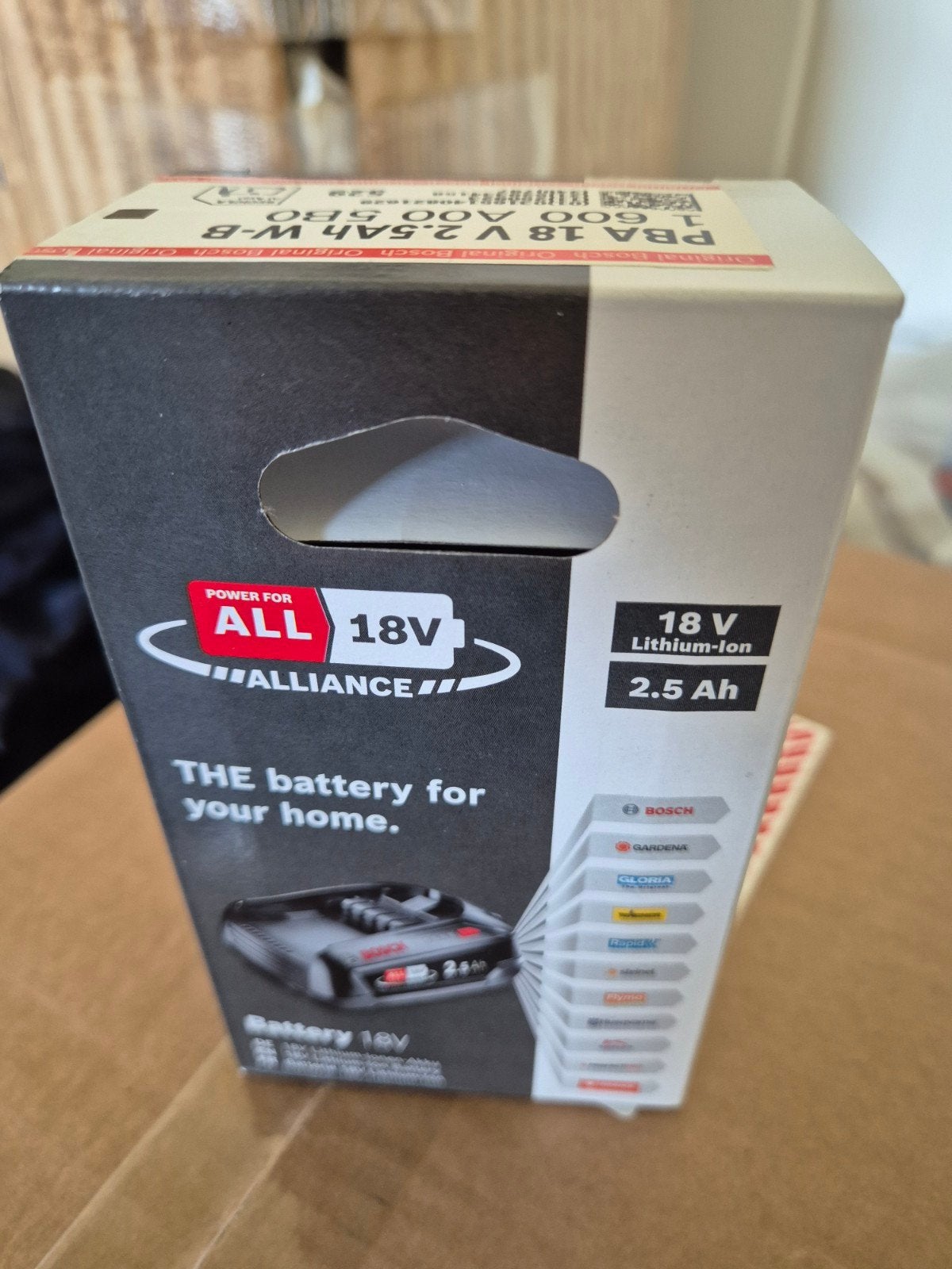 Bosch accu 1 for all 18 volt 2,5 Ah.
Nieuw in gezegelde verp, Doe-het-zelf en Verbouw, Gereedschap | Machine-onderdelen en Toebehoren
