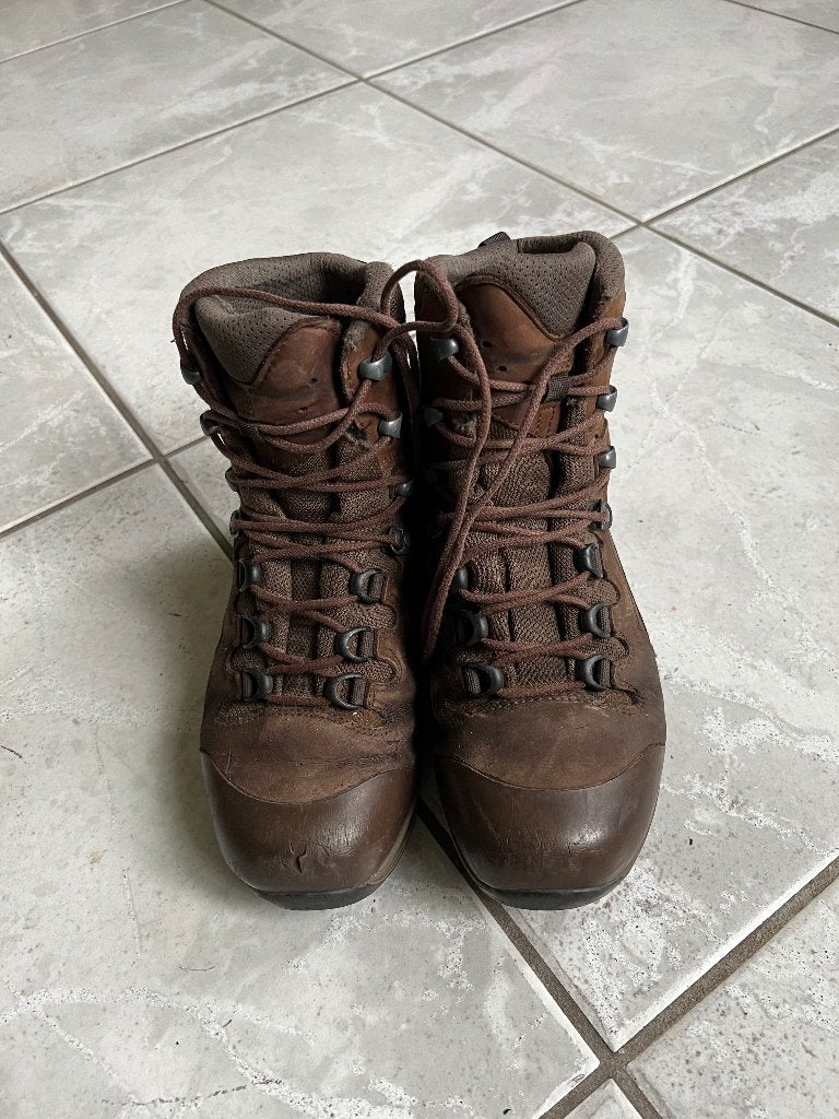 Gedragen paar HAIX Scout wandelschoenen maat 5,5 maat 39.Br4, Sport en Fitness, Bergsport en Wandelen, Verzenden, Gebruikt, Schoenen