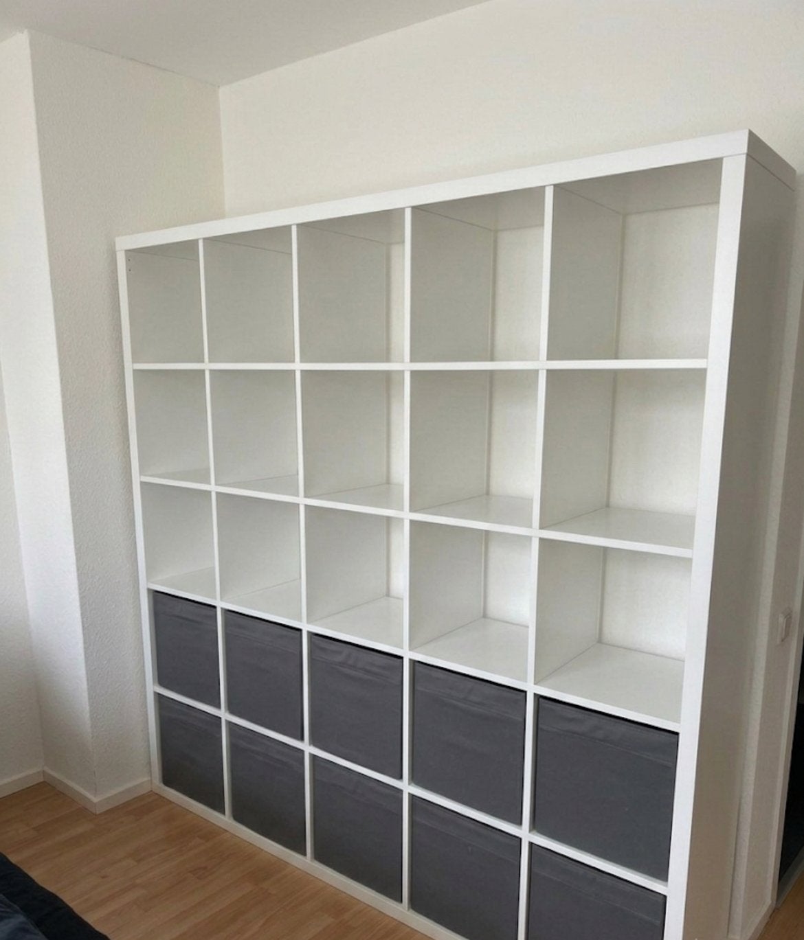IKEA KALLAX Open Kast (Wit) – 5x5 (182x182 cm), Ophalen, Zo goed als nieuw
