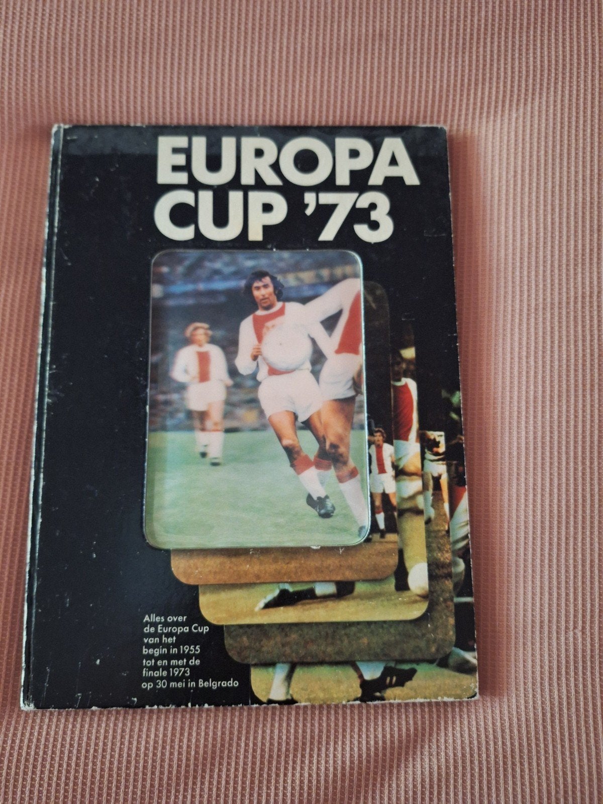 voetbalboek: Europa Cup '73, Ophalen of Verzenden, Gelezen, Balsport