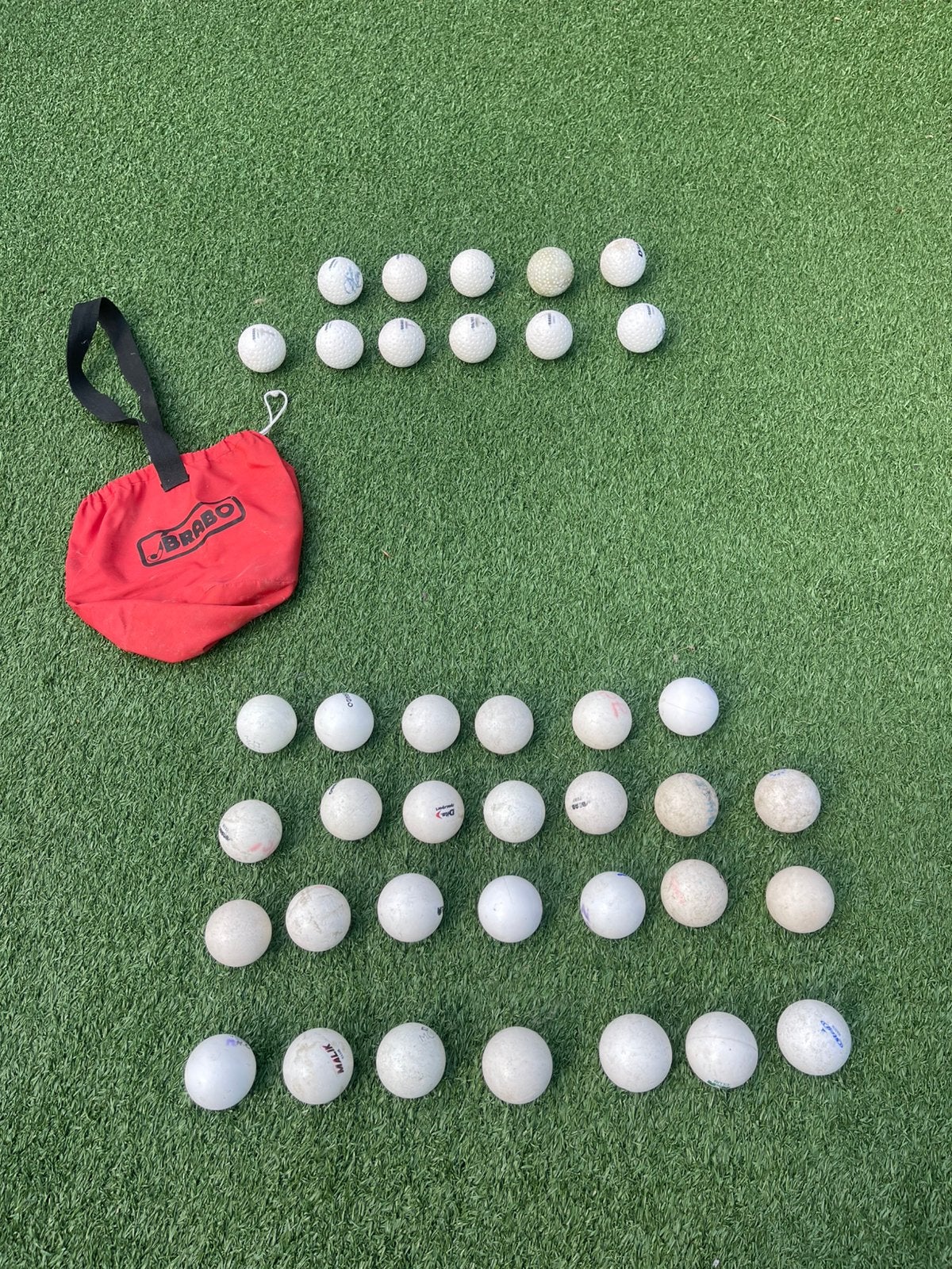 11 gebruikte Kookaburra Dimple Elite hockeyballen, Ophalen, Zo goed als nieuw, Bal