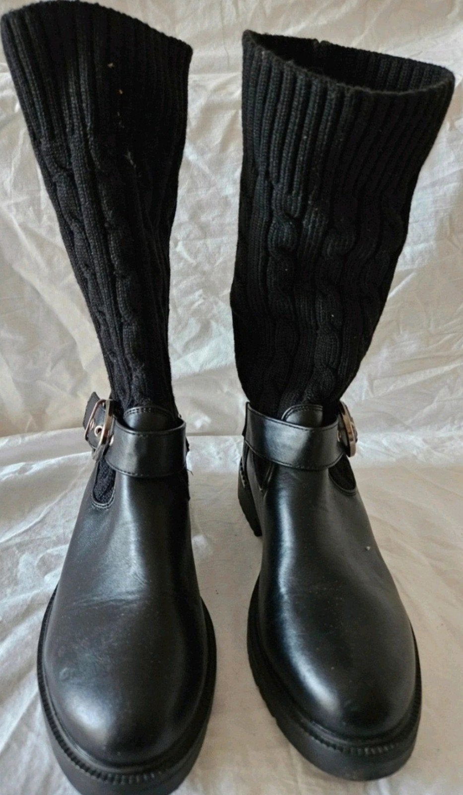 Dames laarzen 37, Kleding | Dames, Schoenen, Hoge laarzen, Zwart, Nieuw, Ophalen of Verzenden