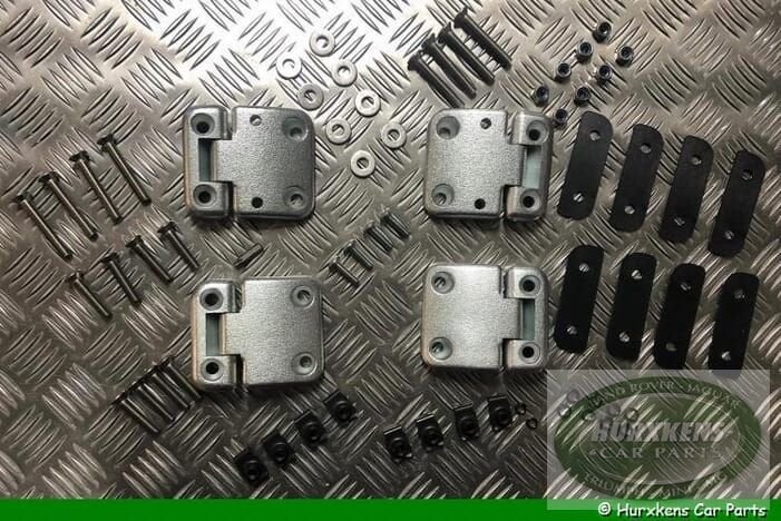 Scharnierenset voordeuren - RVS Land Rover Defender en Serie, Auto-onderdelen, Land Rover, -, Deur, -