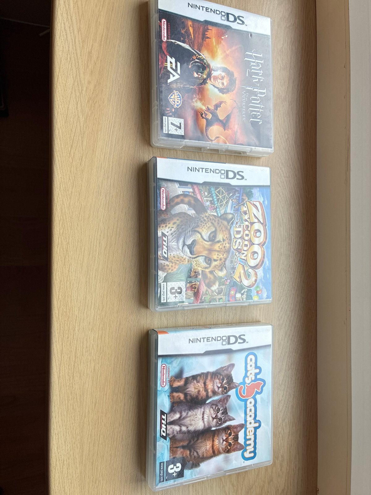 Nintendo DS Spellen: Harry Potter, Zoo Tycoon 2, Catz Academ, Gebruikt, Overige genres, 1 speler, Ophalen of Verzenden