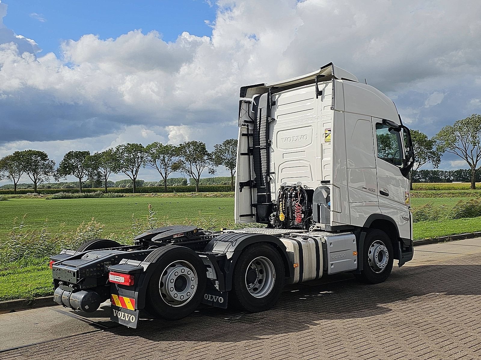 VOLVO FH 460 6x2 gt single boogie, Auto's, Automaat, Euro 6, Wit, Bedrijf