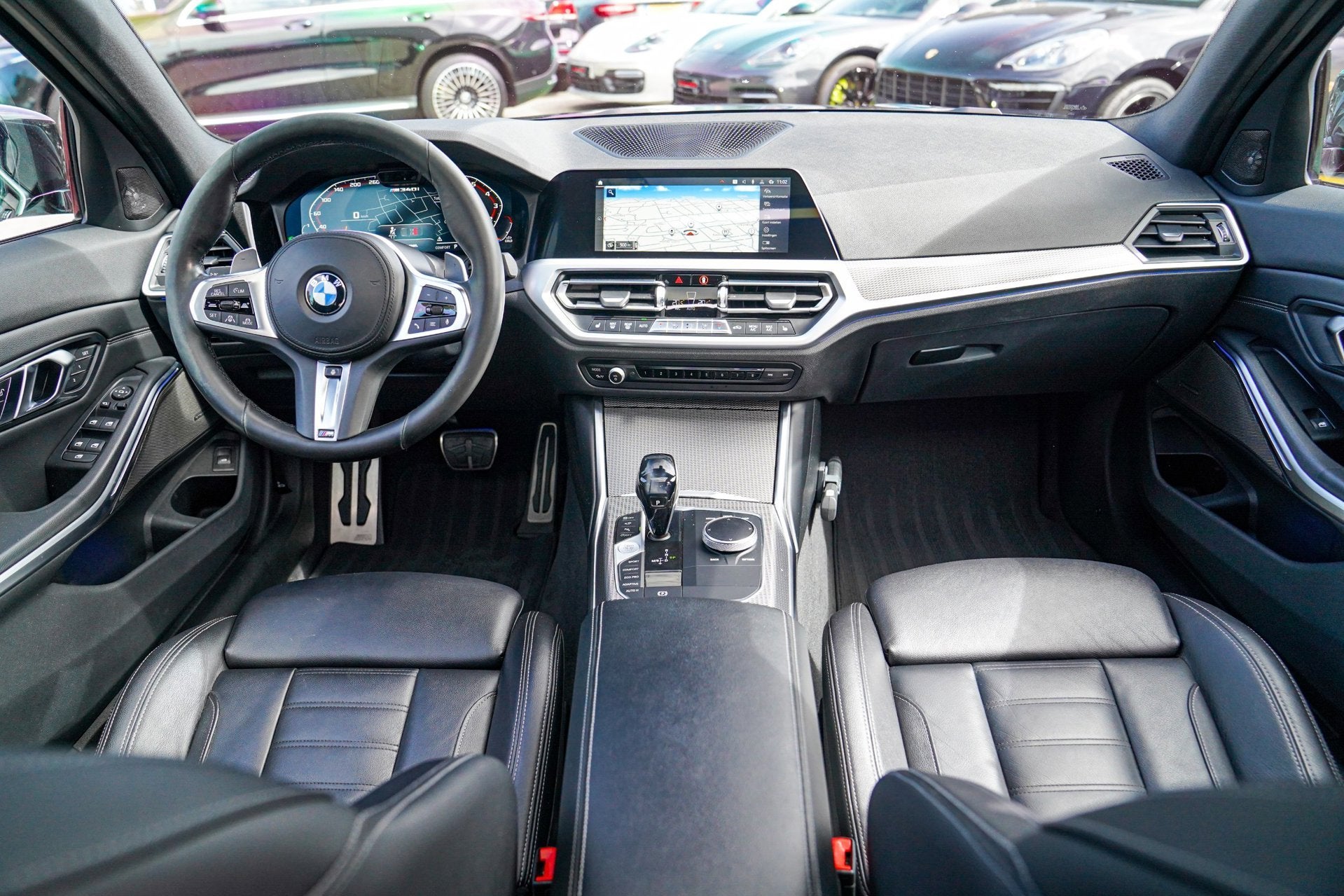 BMW 3-serie M340i xDrive High Executive Edition | Harman Kar, Auto's, Automaat, 1645 kg, Zwart, Bedrijf