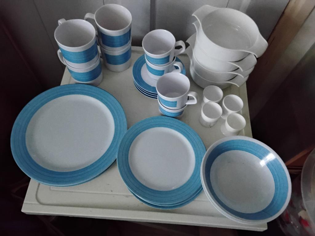 Camping servies, Caravans en Kamperen, Kampeeraccessoires, Ophalen of Verzenden, Zo goed als nieuw