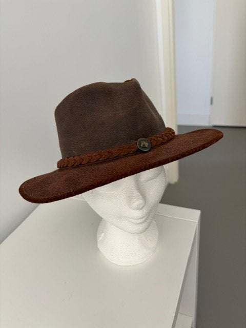 Goucho cowboy hoed, Ophalen of Verzenden, Zo goed als nieuw, 56 of 57 cm (M, 7 of 7⅛ inch), Hoed