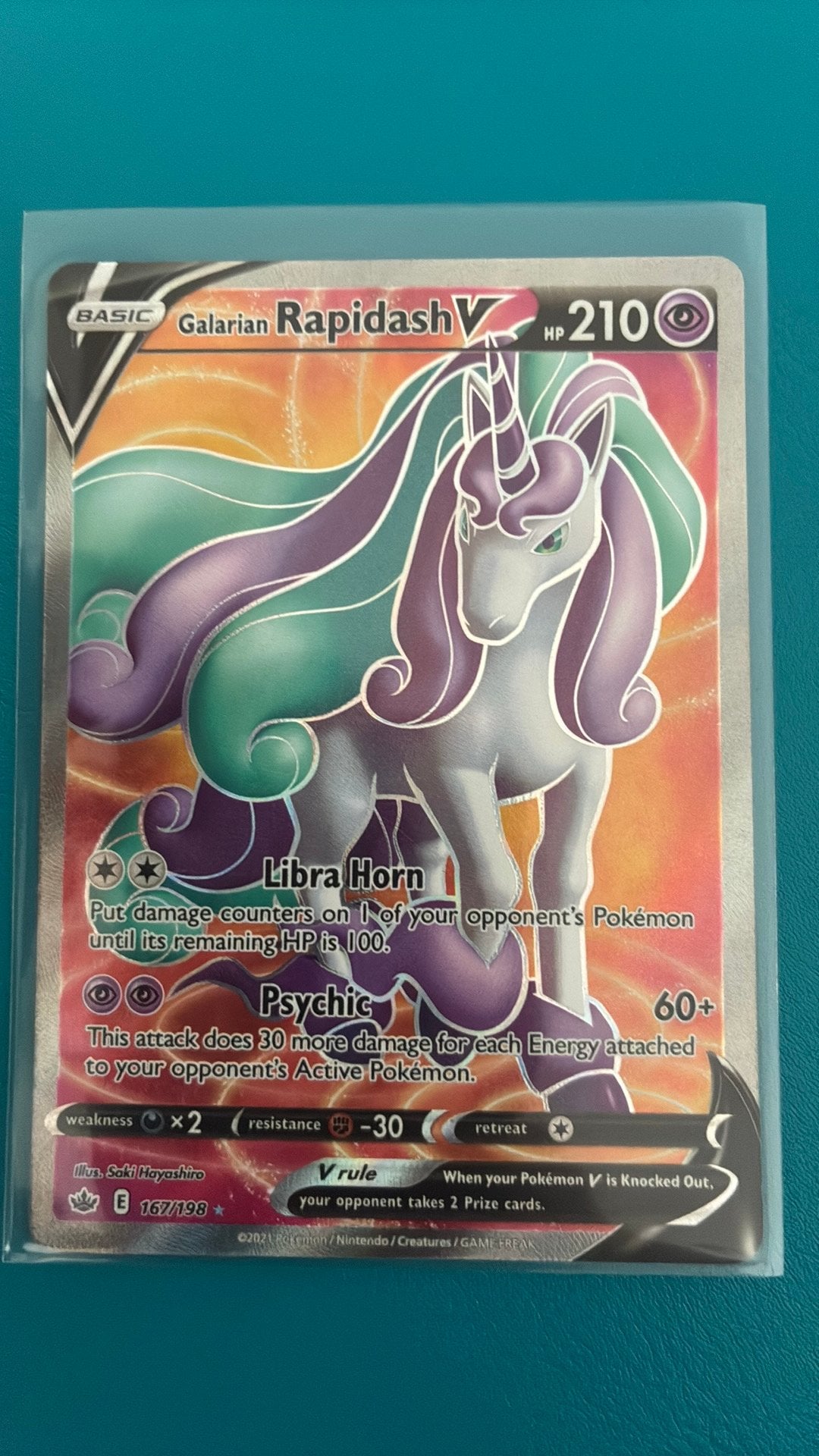 Galarian Rapidash V 167 - Chilling Reign, Ophalen, Zo goed als nieuw