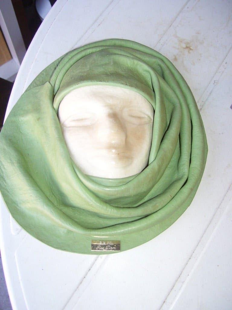 LEDEREN MASKER, Ophalen of Verzenden