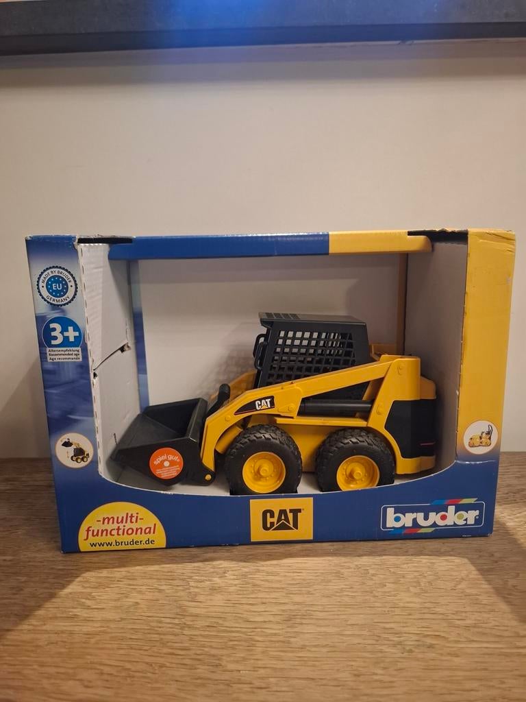 Bruder CAT Skid Steer Loader - Nieuw in doos, Ophalen of Verzenden, Nieuw