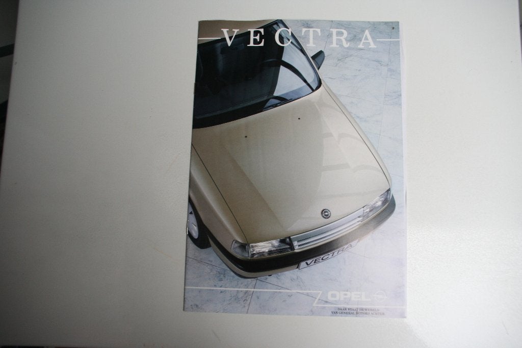 Opel Vectra type A flyer (08-88) + prijslijst (02-1989) (78, Ophalen of Verzenden, Nieuw, Opel