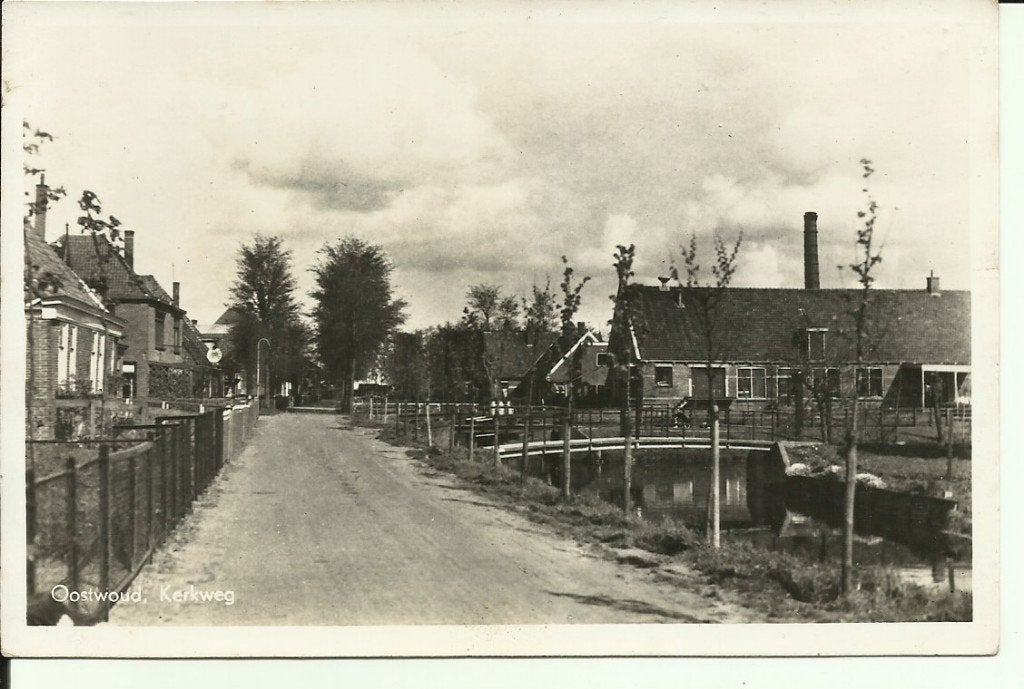 Oostwoud, Verzenden, 1940 tot 1960, Ongelopen, Noord-Holland