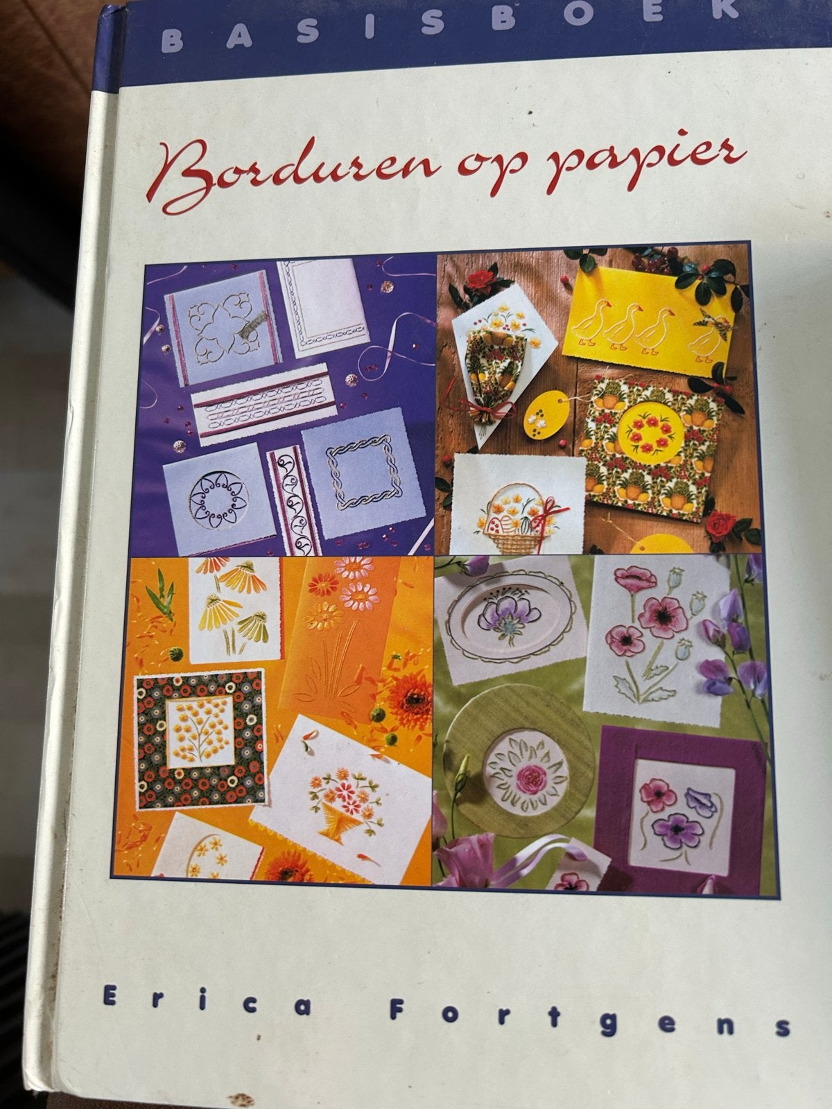 Borduren op papier - Basisboek met 170 pagina's, Ophalen of Verzenden, Gelezen, Borduren en Naaien