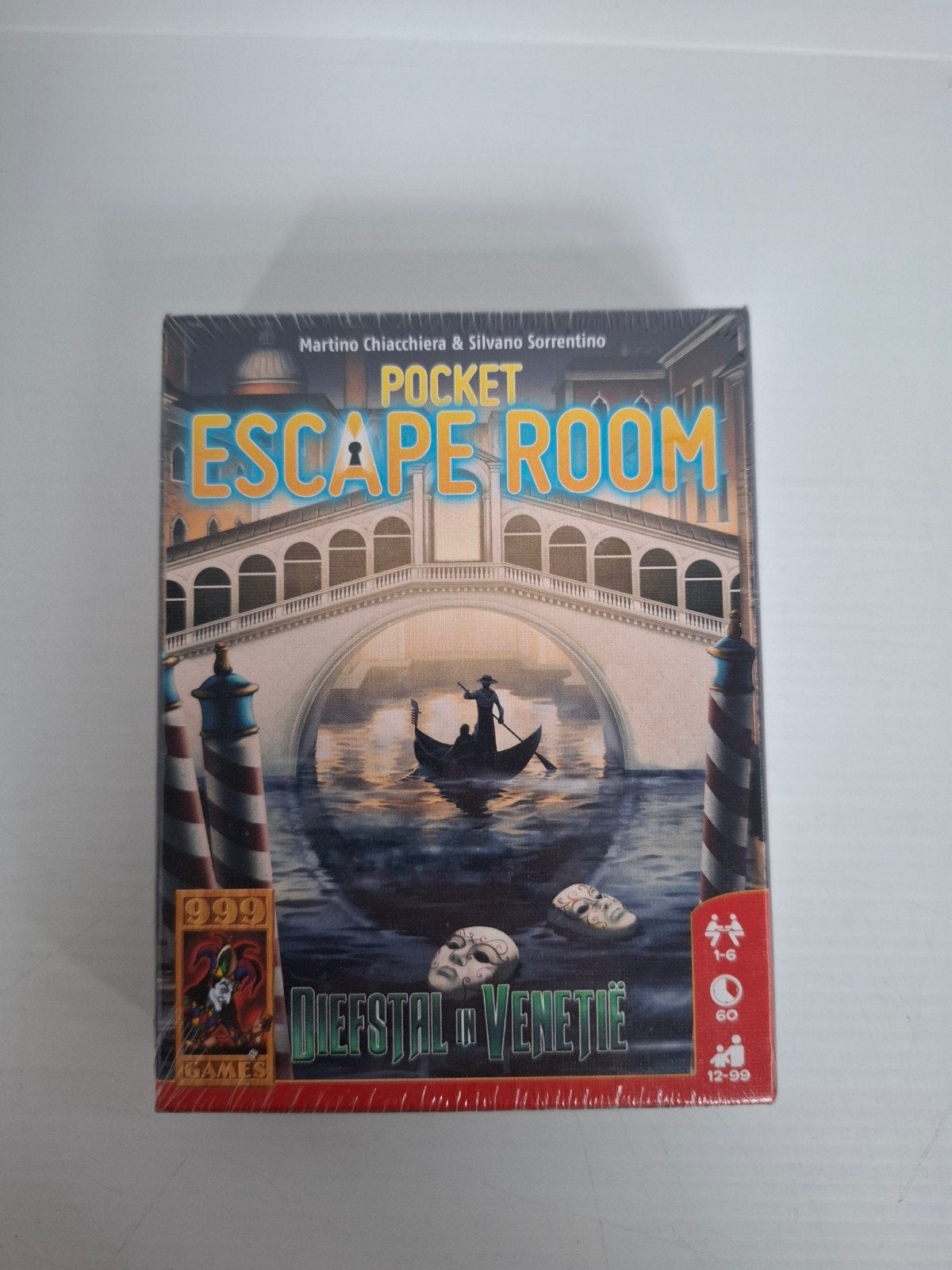Pocket Escape Room Diefstal in Venetië 999 Games nieuw spel, Een of twee spelers, Ophalen, Nieuw, 999 Games