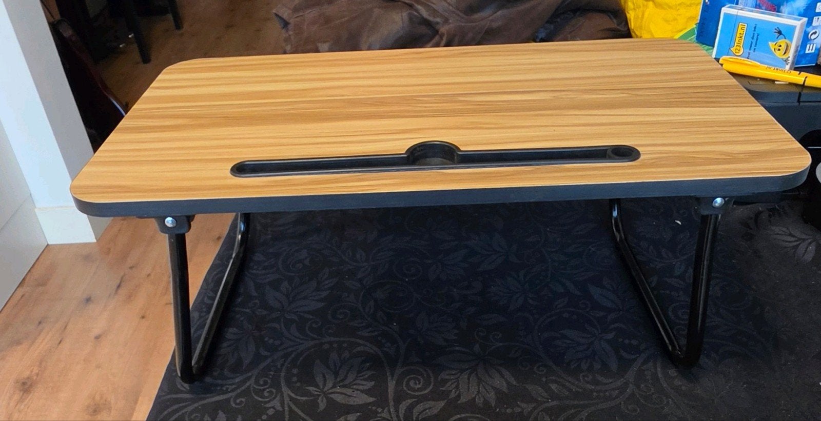 Bedtafel/dienblad MDF in/uitklapbaar, Ophalen of Verzenden, Nieuw, 50 tot 100 cm, Minder dan 100 cm