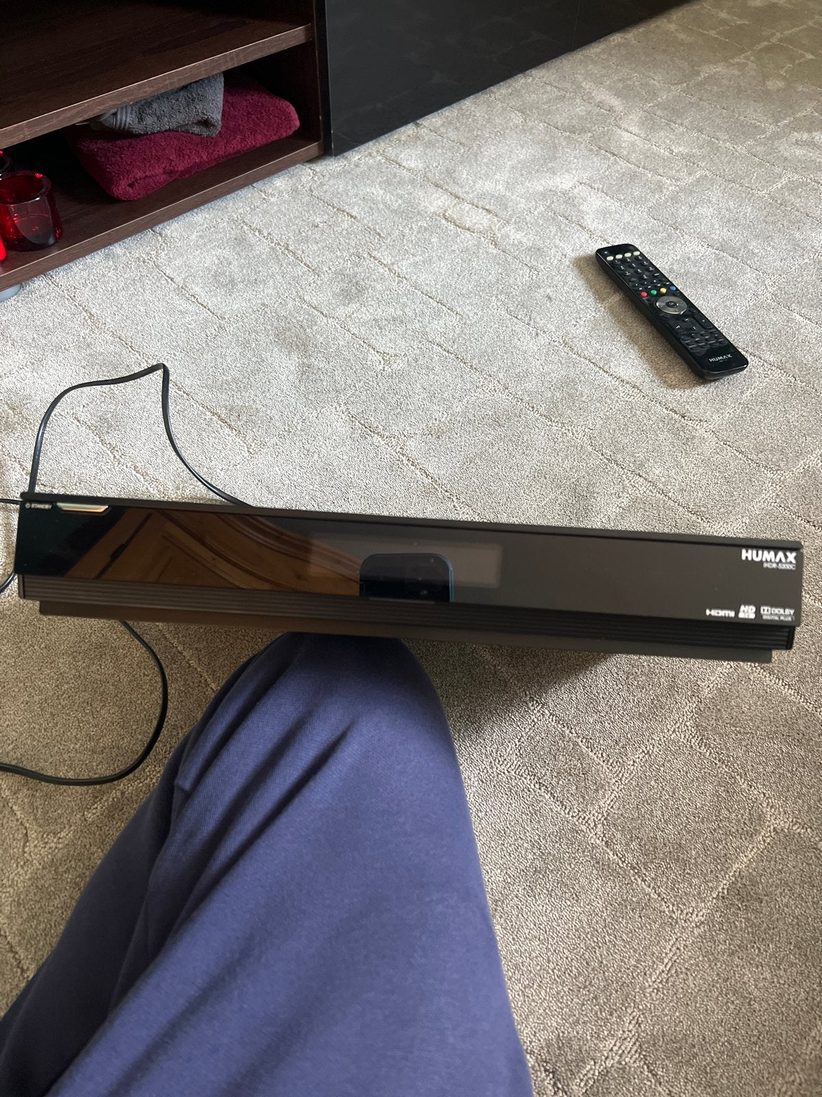 Humax iHDR-5200C HD Recorder met twee afstandsbedieningen, Ophalen of Verzenden, Gebruikt, Harddiskrecorder