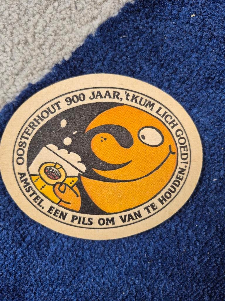 Amstel bierviltje - Oosterhout 900 Jaar, Ophalen of Verzenden