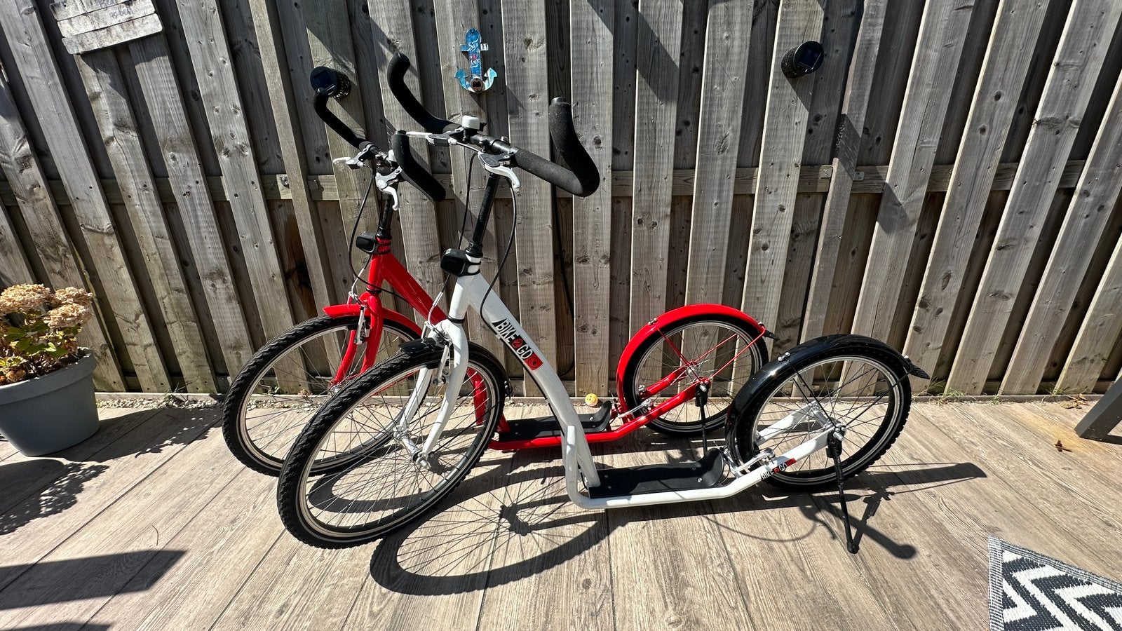 Bike2Go steps voor volwassenen, Ophalen, Zo goed als nieuw, Gewone step