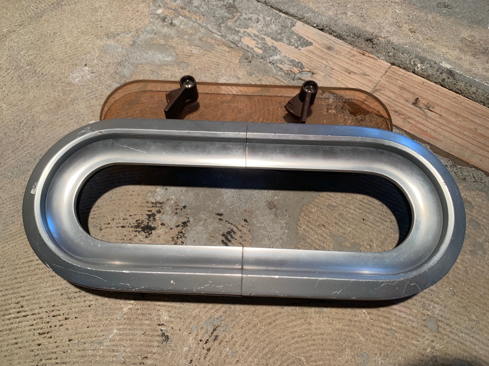 Vetus aluminium patrijspoort, klapbaar, Watersport en Boten, Ophalen of Verzenden, Gebruikt