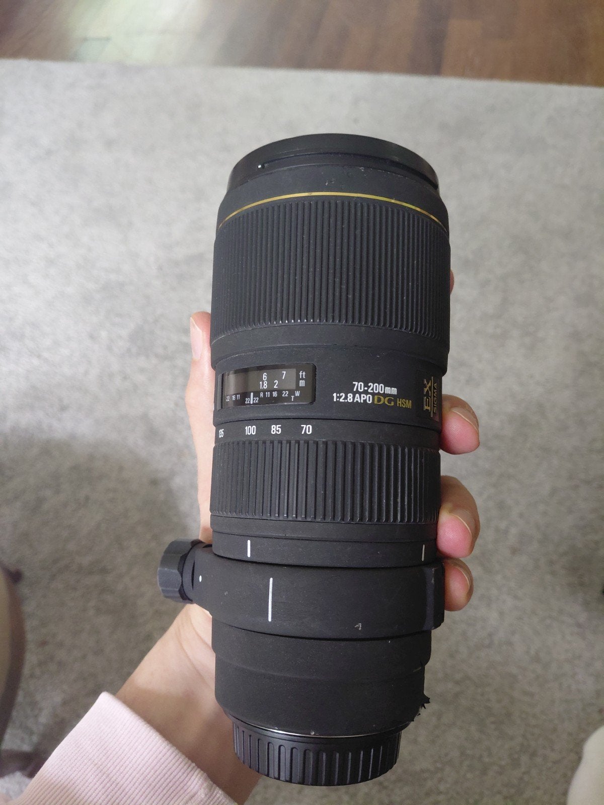 Canon Sigma telelens met statiefgondel - Goede staat, Ophalen