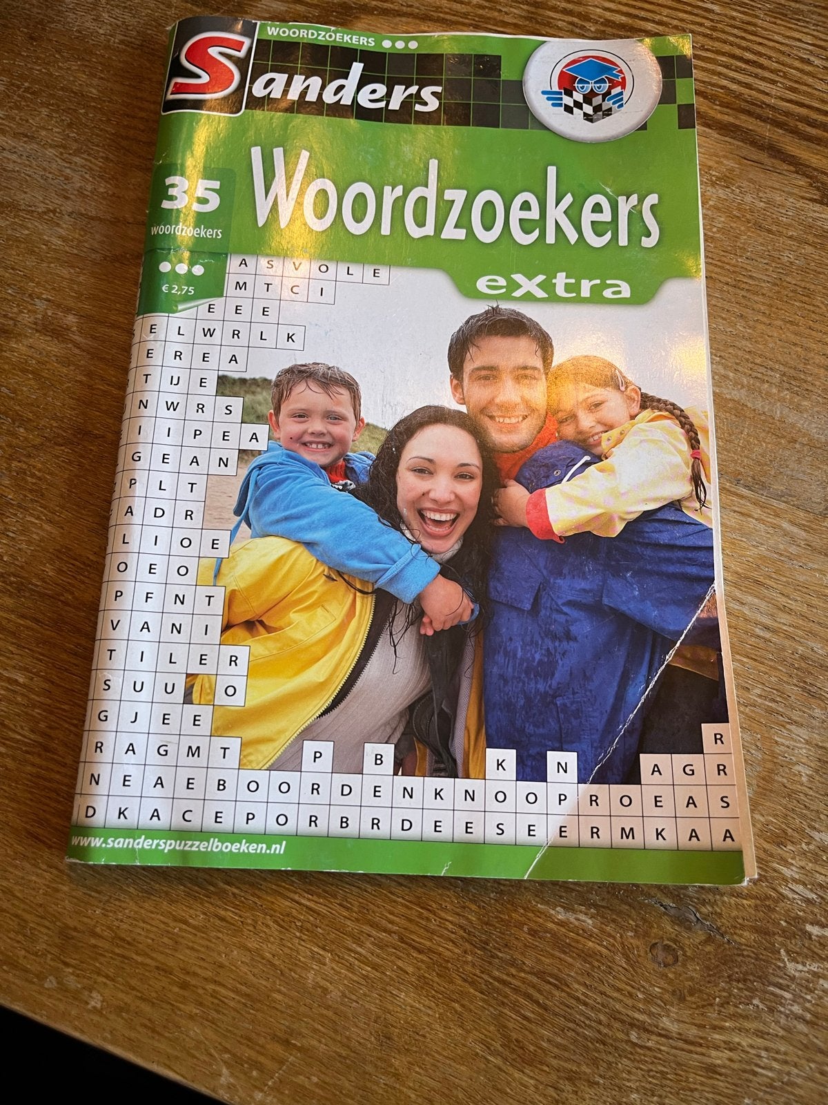 Sanders Woordzoekers Extra Puzzelboek, Hobby en Vrije tijd, Denksport en Puzzels, Ophalen, Gebruikt, Puzzelboek