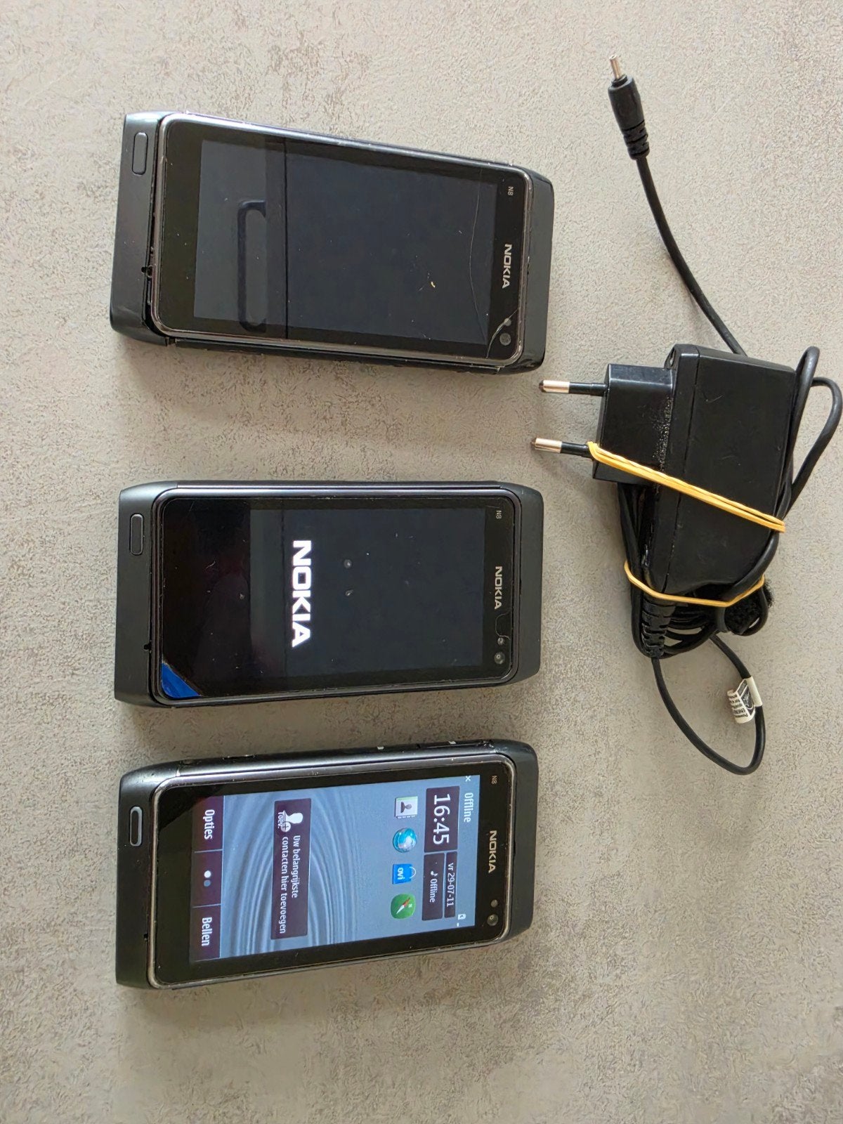 Nokia N8 telefoons - 2 werkend, 1 voor onderdelen, Ophalen of Verzenden