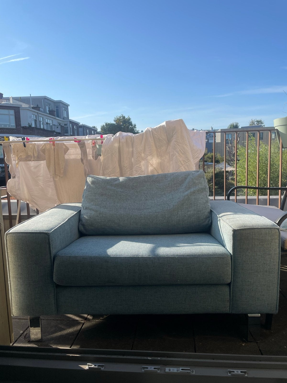 love seat, Ophalen, Gebruikt, Tweepersoons, 75 tot 100 cm
