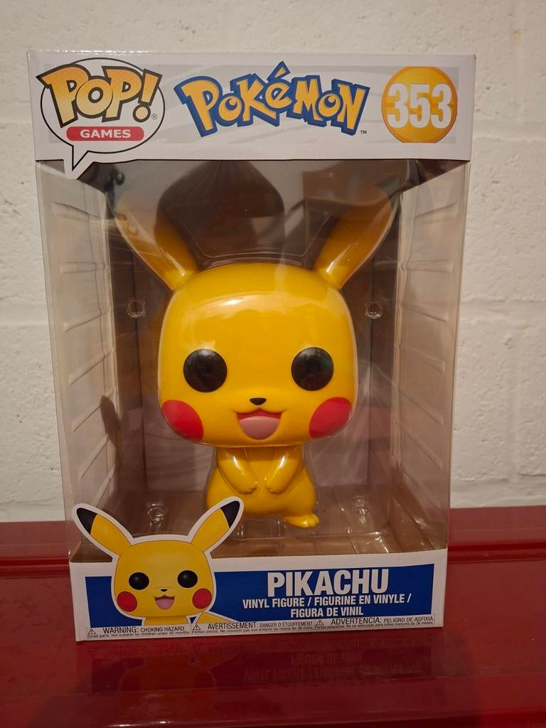 Pokémon Pikachu #353 10 inch. Funkopop., Verzamelen, Poppetjes en Figuurtjes, Ophalen of Verzenden, Nieuw
