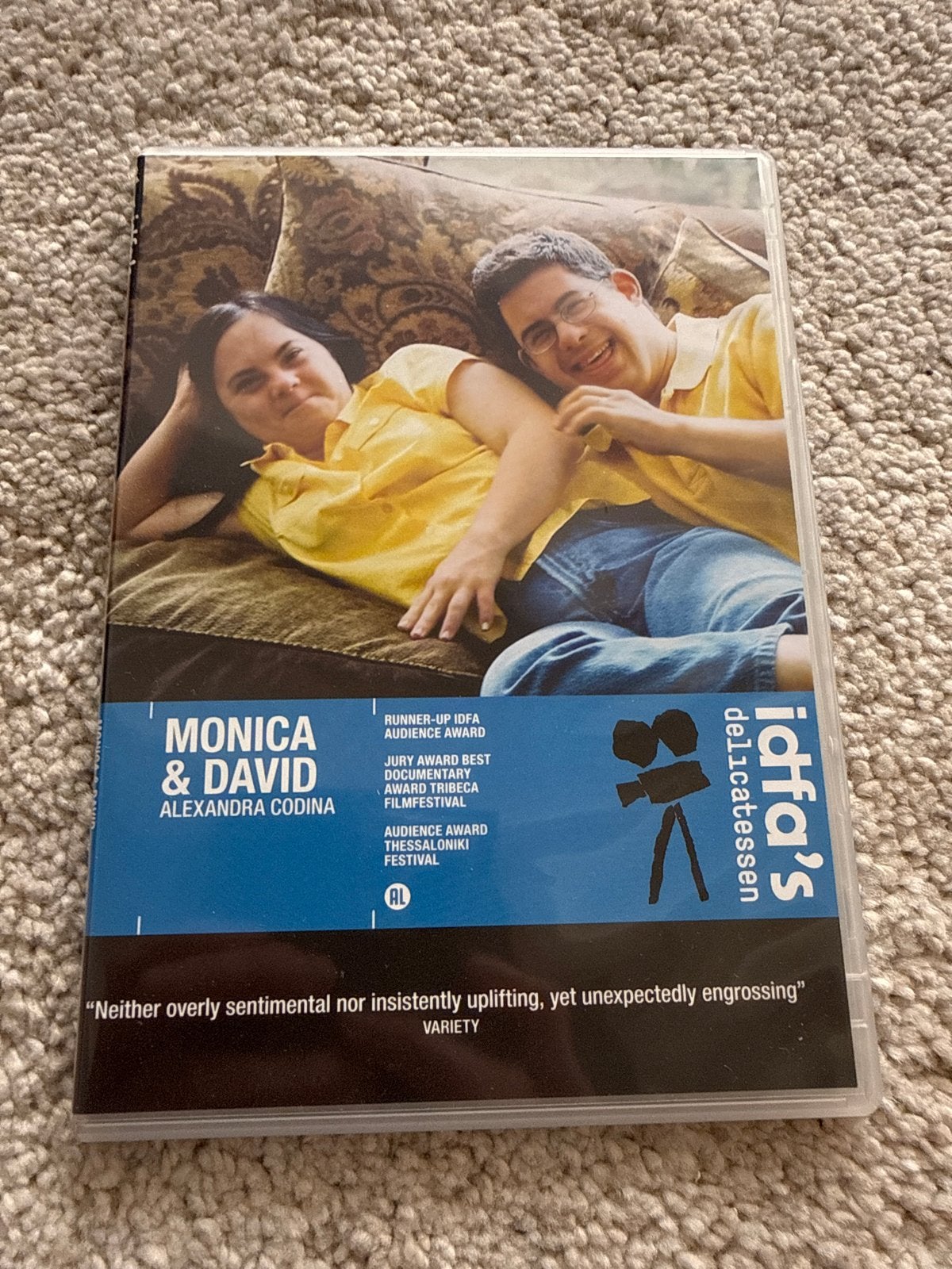 Monica & David DVD - Bekroonde documentaire, Alle leeftijden, Ophalen of Verzenden, Gebruikt, Overige genres