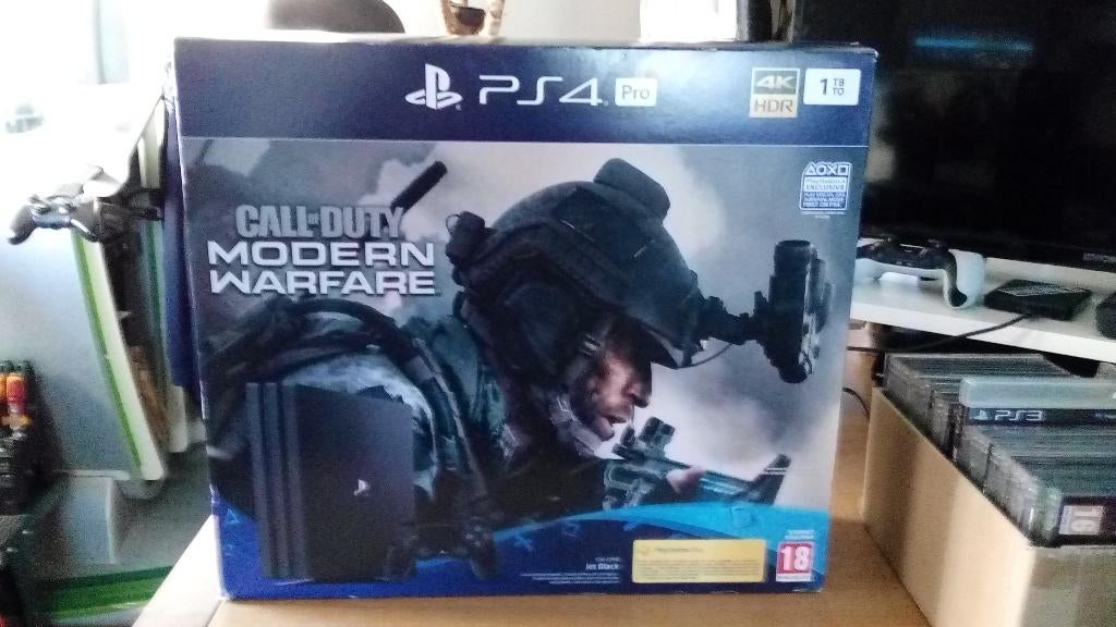 lege doos ps4 pro call of duty modern warfare, Vanaf 18 jaar, Shooter, 1 speler, Ophalen of Verzenden