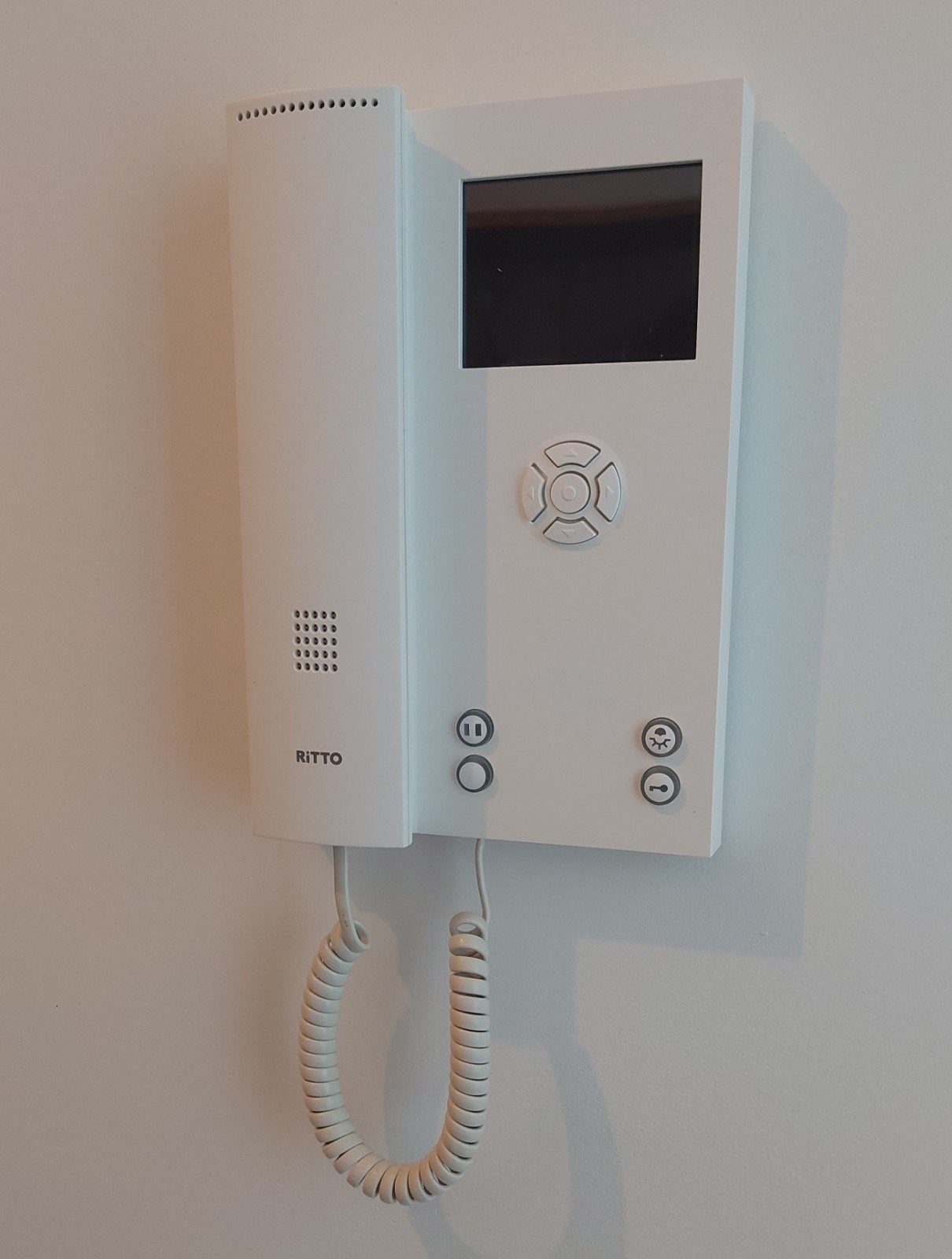 Ritto Video-belsysteem / video-intercom, Ophalen of Verzenden, Ingebouwde camera, Zo goed als nieuw, Bedraad