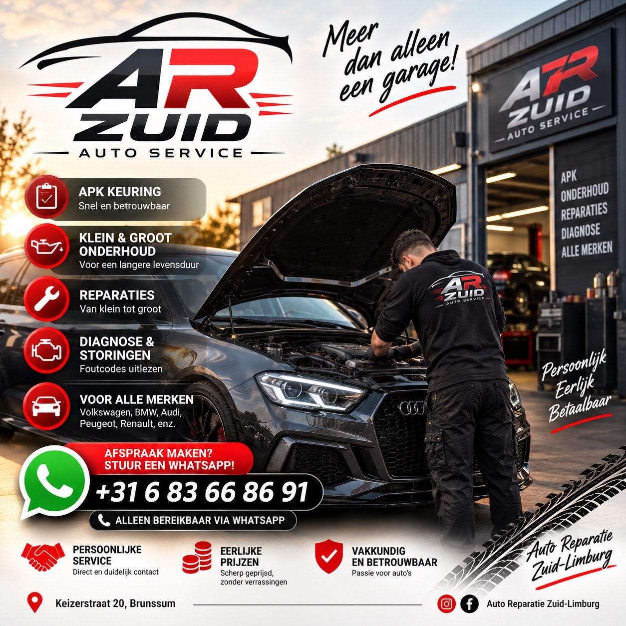 APK keuring, Reparatie of onderhoud nodig?, Ophalen