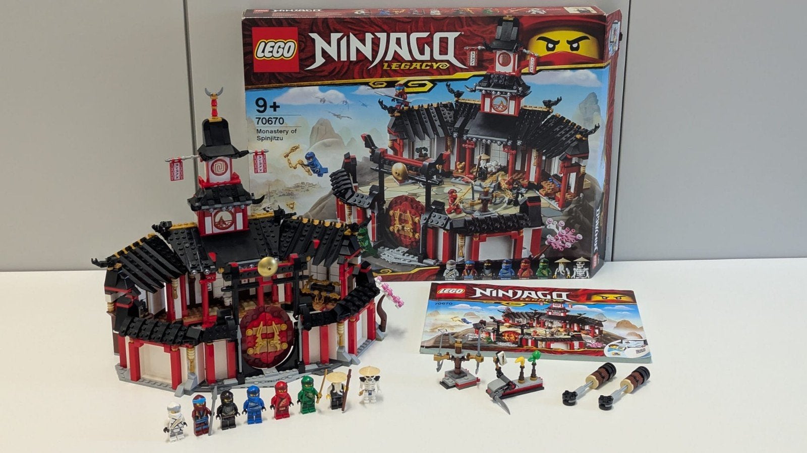 Lego 70670 ninjago legacy monastery of spinjitzu, Kinderen en Baby's, Speelgoed | Duplo en Lego, Lego, Ophalen of Verzenden, Zo goed als nieuw