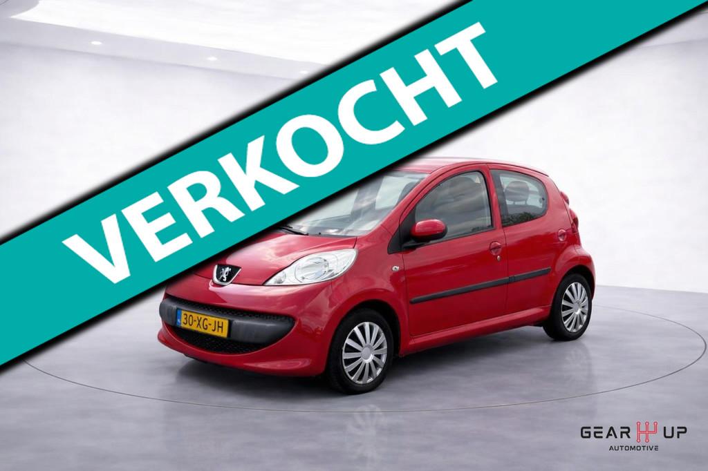 Peugeot 107 1.0-12V XS AUTOMAAT AIRCO|ELKT.R|NIEUWE APK|NAP|, Auto's, Gebruikt, 4 stoelen, 68 pk, Origineel Nederlands